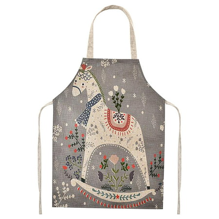 Kitchen Antifouling Household Daily Use Cotton and Linen Sleeveless Apron 08HWC15A#6990 2022 the Hot Kitchen Antifouling Household