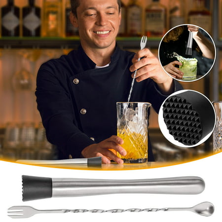 Bar Spoon for Cocktails  Mixer Spoon Cocktail Stainless Steel  Drinks Shaker Long for the Bartender for Drinks 16ZNQ32#9332 2022 Fashion Bar Spoon for