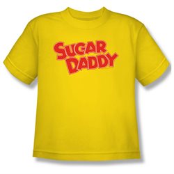 Tootsie Roll Chocolate Caramel Sugar Daddy Candy Vintage Style Youth T-shirt Tee