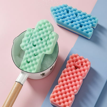 DDgui New Creative Sponge Wipe Kitchen Dishwashing Cloth Hundred Cleaning Cloth Sponge DDgui WAA220920-3943