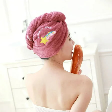 Quick Drying Towel  2022 Newest Quick Drying Towel  Strong Absorbent Shower Cap Quick Drying Towel Women S Bag Headband 8a17b#4722