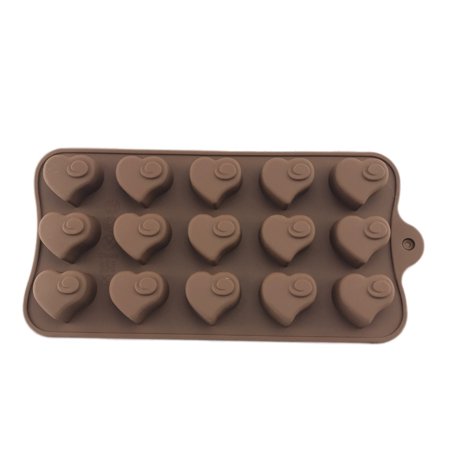 Zpa2#6504 New Silicone Chocolate Mold 4 Shapes Chocolate Baking Tools Non-Stick Silicone Z#6504 QG4