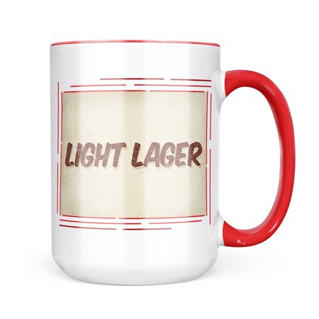 Neonblond Light Lager Beer  Vintage Style Mug Gift for Coffee Tea Lovers