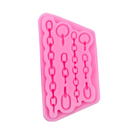 BYDOT Anchor/Chain Shaped Silicone Mold Fondant Mold for Cake Topper Decoration Homemade Chocolate Gummy Candy Fondant Dessert