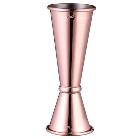 304 Stainless Steel Ounce Glass Wine Measurer Double Head Cocktail Glass 30/60ML - 2022 New 304 Stainless Steel 81DD2-#4719