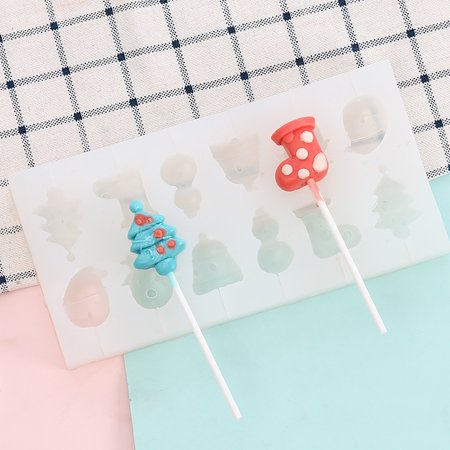 Animal Silicone Lollipop Mold Flower Candy Chocolate Molds Cak E Decorating - 2022 New Animal Silicone Lollipop 81DD2-#5797