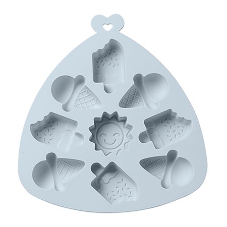 Cake Rings Cake Pop Molds Shapes Mini Cake Molds Summer Theme Silicone Ice Tray Ice Box Chocolate Candy Cake Mold