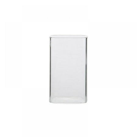 Drinking Glasses 12 Oz  Square Glasses Stemless Elegant Bar Glassware for Water  Juice  Beer  Drinks and Cocktails and Mixed Drinks  Lead-free Square 