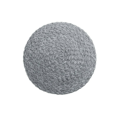 Usupdd 18cm Cotton Yarn Ramie Dining Table Insulation Pad Thick Woven Household Anti-scalding Pad Usupdd 220727-4579