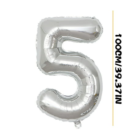 FengLS Used for Birthday Party  Anniversary Celebration 100 Cm Number Decoration 09-Kitchen-12A#9332 Home Kitchen MYFUsed for Birthday