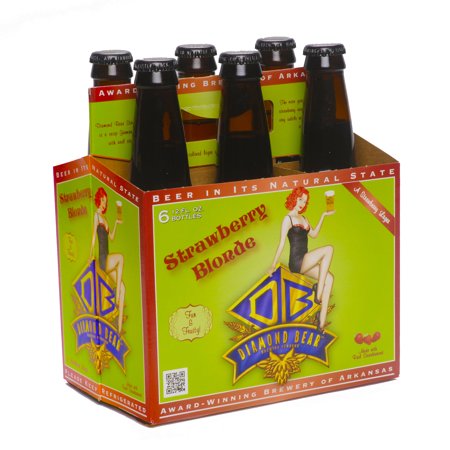 Diamond Bear Strawberry Blonde, 6 Pack, 12 Fl Oz