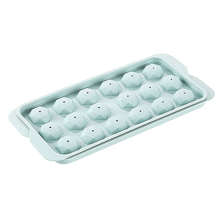 Usupdd Jelly Mold Plastic Ice Block Mould with Cover Round Ball Ice Lattice WLL220811-1136