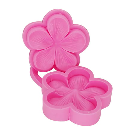 Zpjjj4#6154 3D Stereo Diy Flower Leaf Folding and Pressing Baking Silicone Fondant Cake Mold P#6154 SA9