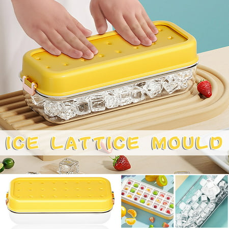 DDgui New Fashion Flip-top Water-filled Ice-making Ice Storage Box Multi-functional Storage Ice Tray DDgui LAA220927-8306