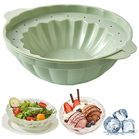 Ice Bowl Maker Creative Ice Cream Bowl Container  Ice Tray Ice Bowl Maker Quick-freezing Large-capacity Round Empty Moulds 08HWC15A#9980 2022 the Hot 