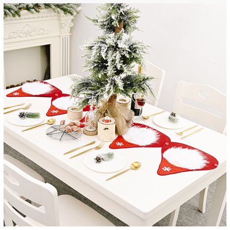 DDgui New Creative Christmas Cotton Linen Tablecloth Table Flag Desktop Decoration DDgui WAA220920-6858