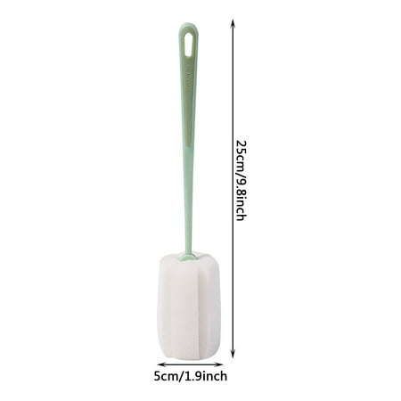 MIANHT 1PC Sponge Long Handle Cleaning Brush Household Kitchen Cleaning Brush Cup Brush - 2022 1PC Sponge Long P-#9545