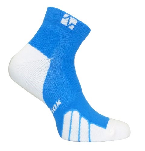 Vitalsox Vt 1010t Tennis Color on Court Ped Drystat Compression Socks, Royal - Extra-large