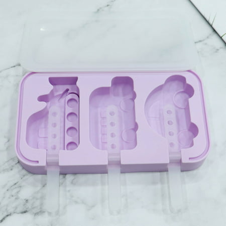 Car Ice Cream Mold Silicone Ice Cream Mold DIY Ice Cream Mold with Cover 08HWC15A#7668 2022 the Hot Car Ice Cream
