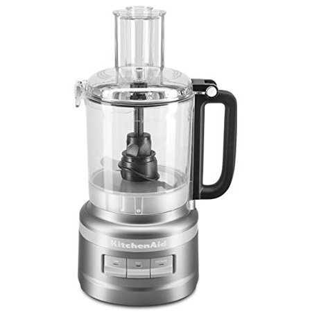 KitchenAid KFP0918CU Easy Store Food Processor  9 Cup  Contour Silver (Used)