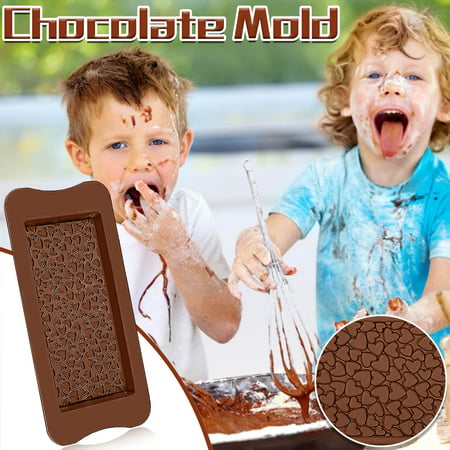 DDgui New Upgraded Valentine Square Chocolate Mold Chocolate Cake Soap Mold Baking Ice Tray Mould DDgui WAA220921-3439
