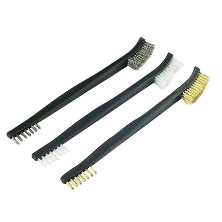 MIANHT 6Pcs Tube Gap Cleaning Brush Brass Brush Double Ended Wire Brush Cleaning Tool - 2022 6Pcs Tube P-#8994