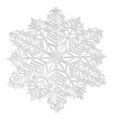 Usupdd New Fashion Gold Hollow Snowflake Placemat Pvc Hotel Decoration Table Mat Usupdd WBB220912-6222