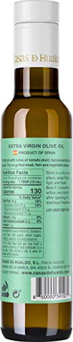 Casas De Hualdo, Manzanilla, Extra Virgin Olive Oil, Imported from Spain (250 ML Pack of 6) thumbnail