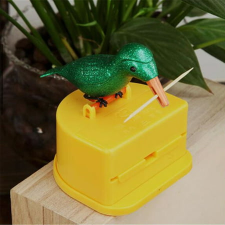DDgui New Cute Hummingbird Toothpick Dispenser Gag Gift Cleaning Teeth DDgui WAA220920-8994