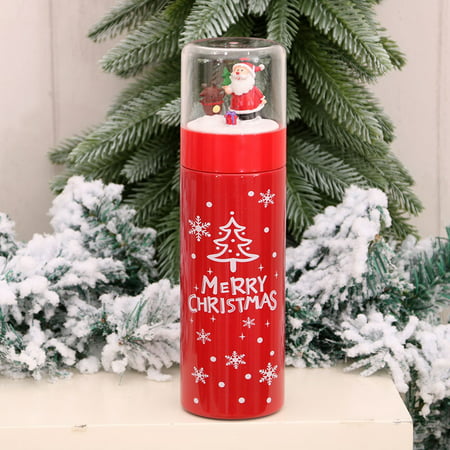 DDgui New Upgraded Christmas Heat Preservation Stainless Steel Vacuum Portable Heat Preservation Mug Cup DDgui WAA220921-5330