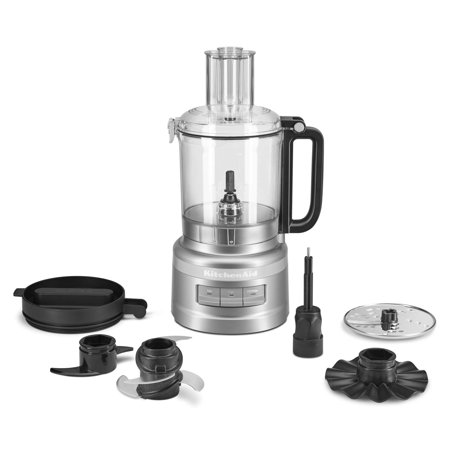KitchenAid 9 Cup Food Processor  Contour Silver