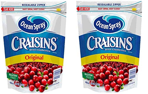 Ocean Spray Craisins Dried Cranberries 48 Oz, 48 Oz(pack of 2)
