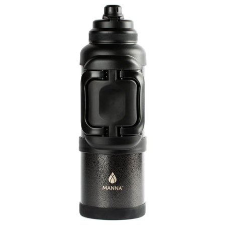 Manna Titan Black Stainless Steel Vacuum 1.05 Gallon 4L Insulated Travel Jug