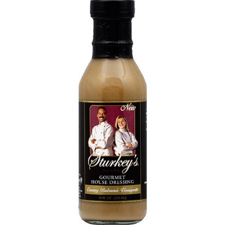 Sturkey's Natural Creamy Balsamic Vinaigrette, 12 Fl Oz, (pack of 6)