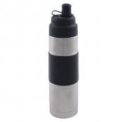 Trinkflasche Faltbar 0.5 L Grau