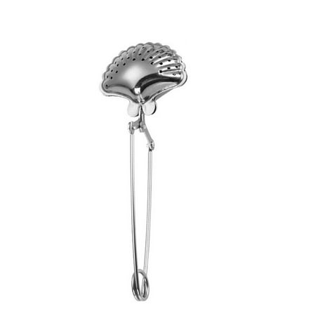 FengLS Heart ShapePractical Snap Stainless Steel Mesh Tea Ball Infuser Tea Strainer 09-Home MM-19A#14838 Home MYFHeart ShapePractical Snap