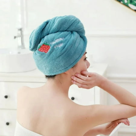 Quick Drying Towel  2022 Newest Quick Drying Towel  Strong Absorbent Shower Cap Quick Drying Towel Women S Bag Headband 8a17b#4723