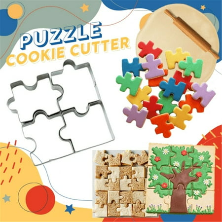 DDgui New Upgraded Home Mold Vegetable Cutting Die DIY Baking Cookie Mold Cookie Cutter Puzzle Cook DDgui LBB220922-6755