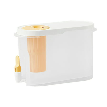 Black Friday Deals 2022 Large Capacityre Frigerator Cold Kettle with Faucet Fruit Teapot Lemonade Bucket 64 Oz Pitcher with Lid Plastic Juice Pitcher 