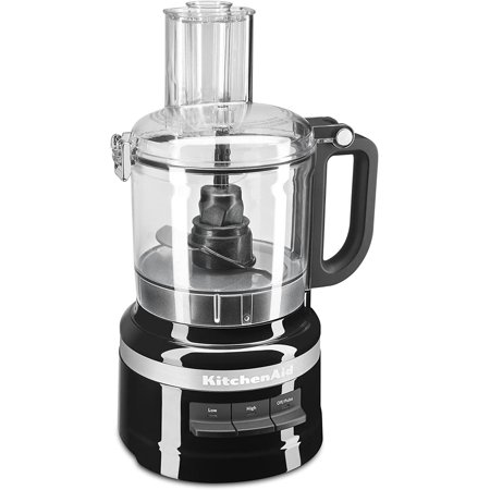 MORI KFP0718OB Easy Store Food Processor  7 Cup  Onyx Black