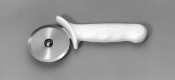 Dexter Russell P3A-PCP SANI-SAFE 2 3/4 Pizza Cutter W/ White Plastic Handle, Carbon Steel