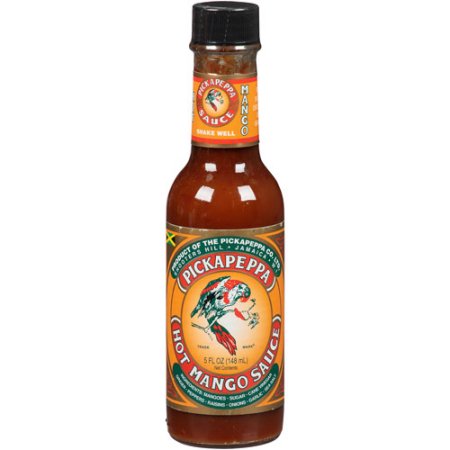 Pickapeppa Hot Mango Sauce, 5 Fl Oz, (pack of 12)