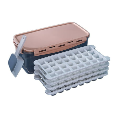FengLS Ice Tray Mold Silicone Ice Box Frozen Ice Cubes Mold Household Ice Maker Refrigerator Freezer Ice Cubes Box 09-Kitchen-14A#2658 High Qulitiy MY