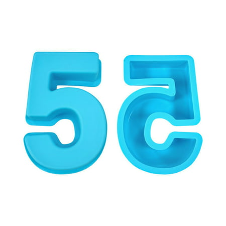 Usupdd Birthday Number Silicone Cake Mold Pizza Pan Baking Cake Bread Kitchen DIY Mould 2022 New Home Decor 220905-5588