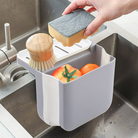 2022 Newest Folding Sink Rack Holder Expandable Storage Basket Rack Holder Expandable LJ-C#5796 Folding Sink Rack