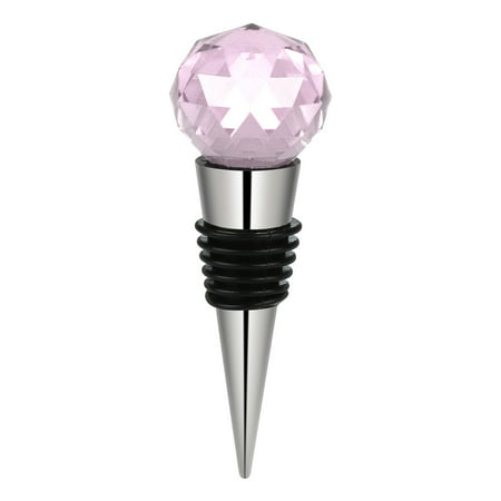 Diamond Crystal Stainless Steel Champagne Stopper Sparkling Wine Bottle Plug Sea 08HWC15A#8775 2022 the Hot Diamond Crystal Stainless