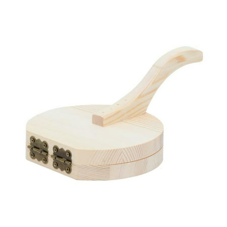 Usupdd Round Cake Pressing Machine Wooden Tool Household Dumpling Skin Mould Usupdd 220805-2723