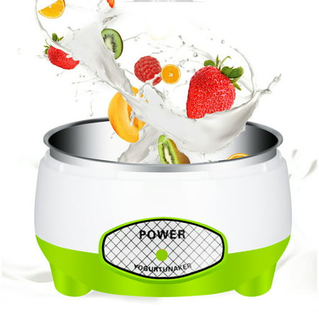 Yogurt Maker Machine  Household Appliances Automatic Fermented with Stainless Steel  Durable DIY Breakfast Baby  Kids Home Use  Uscallm #3443