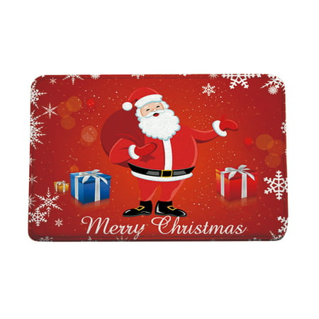 DDgui Fashion New Christmas Cartoon Home Door Mat Absorbent Mat Living Room Kitchen Floor Mat DDgui220929-14838