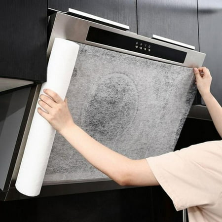 Oil Filter Paper Non-woven Oil Absorbing Paper Kitchen Fume Filter Kitchen Range Hood Oil-absorbing Paper Range Hood Filter Paper